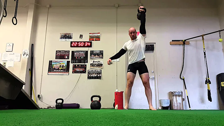 32kg x7s (w:15/r:15) vo2 snatch