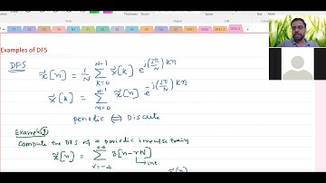 DSP Lecture-21: Zoom Session-1 on Discrete Fourier Series (DFS)