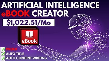 *FREE* AI Robot Generates $1,022.51 Monthly Passive Income with Auto ebooks💥AI ebook writer