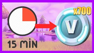 Fortnite Save The World V-Bucks Farming Strategy | Just 15 Minutes A Day