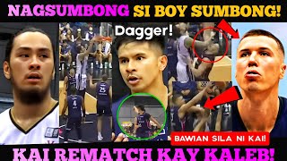 Very Physical Game Kai Sotto Vs Boy Sumbong Big Time Play Ni Kiefer Ravena