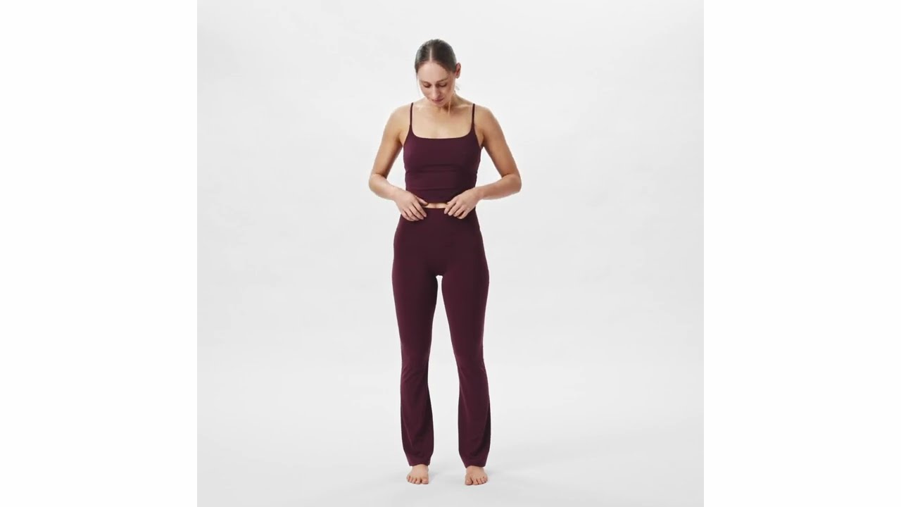Preview of Vuori AllTheFeels Slim Flare Pants - Women's Video