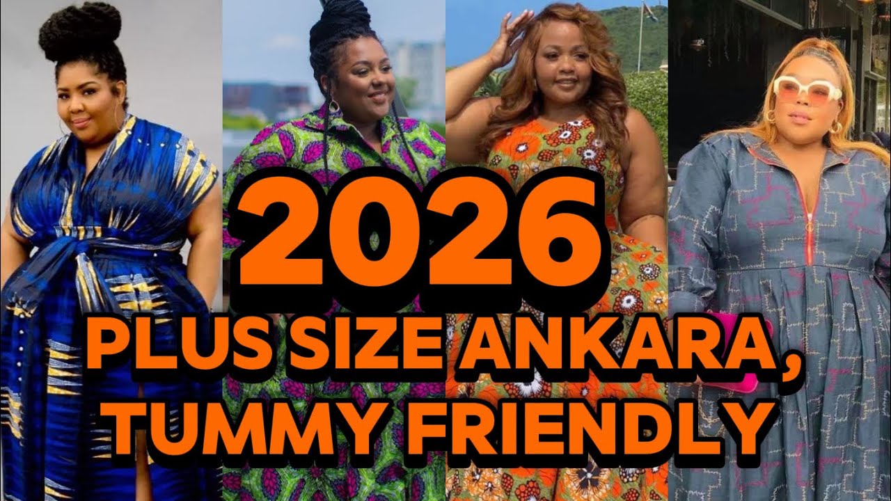 Ankara Gown Styles for Plus Size Women 2026
