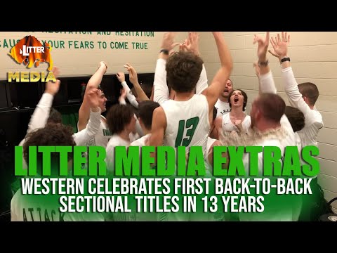 Litter Media Extras: Western Celebrates D-IV Sectional Win - There's more to accomplish