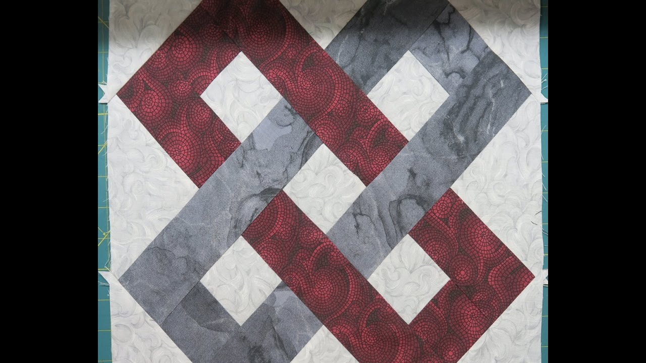 Interlocking Squares Quilt Pattern