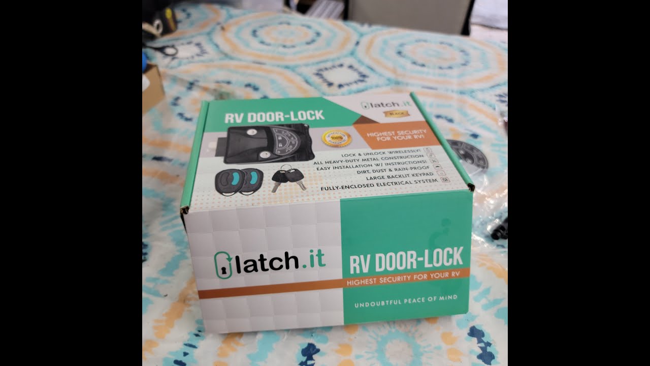 latch it RV Door Lock - YouTube