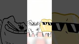 A farce for wearing gold braces #shorts #animation #funny