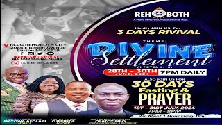 31 Days Fasting And Prayer | (Day 17) | Theme: DIVINE SETTLEMENT | Rccg Rehoboth City | 7/17/2024