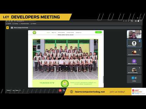 Freelancing as Virtual Assistant and Developer - LCT Developers Meeting 04