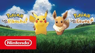 Pokémon: Let's Go, Pikachu! and Pokémon: Let's Go, Eevee! - Launch Trailer (Nintendo Switch) Pokémon: Let's Go, Pikachu! and Pokémon: Let's Go, Eevee! - Launch Trailer (Nintendo Switch)