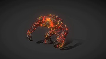 Fire Elemental Animation