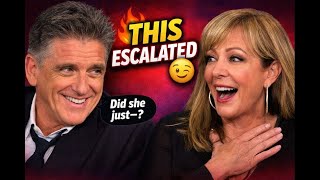 Craig Ferguson + Allison Janney: Things Get Extra Flirty 😏🔥
