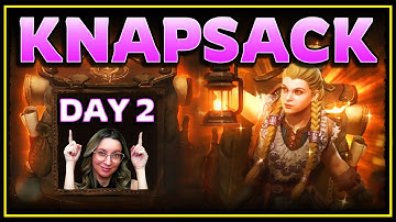 Knapsack Expedition - Day 2 - SOLVED! 🔹 September 2025  ✤ Watcher of Realms