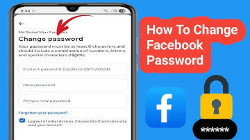 How To Change Password On Facebook 2025 | change facebook password