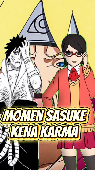 Sarada Benar Benar Merosting Sasuke #naruto #sasuke #boruto #narutoshippuden #konohasenpu