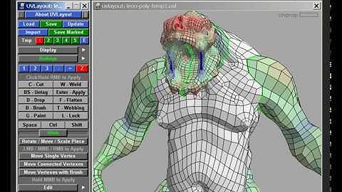 UVLayout Hotkeys (Updated)
