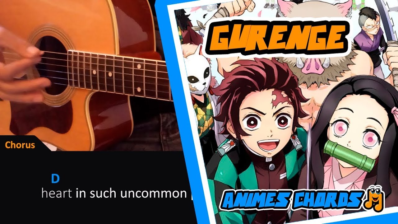 Gurenge Kimetsu No Yaiba Opening Chords Acoustic Guitar Lesson Tutoria Youtube Gurenge Kimetsu No Yaiba Opening Chords Acoustic Guitar Lesson Tutoria Youtube