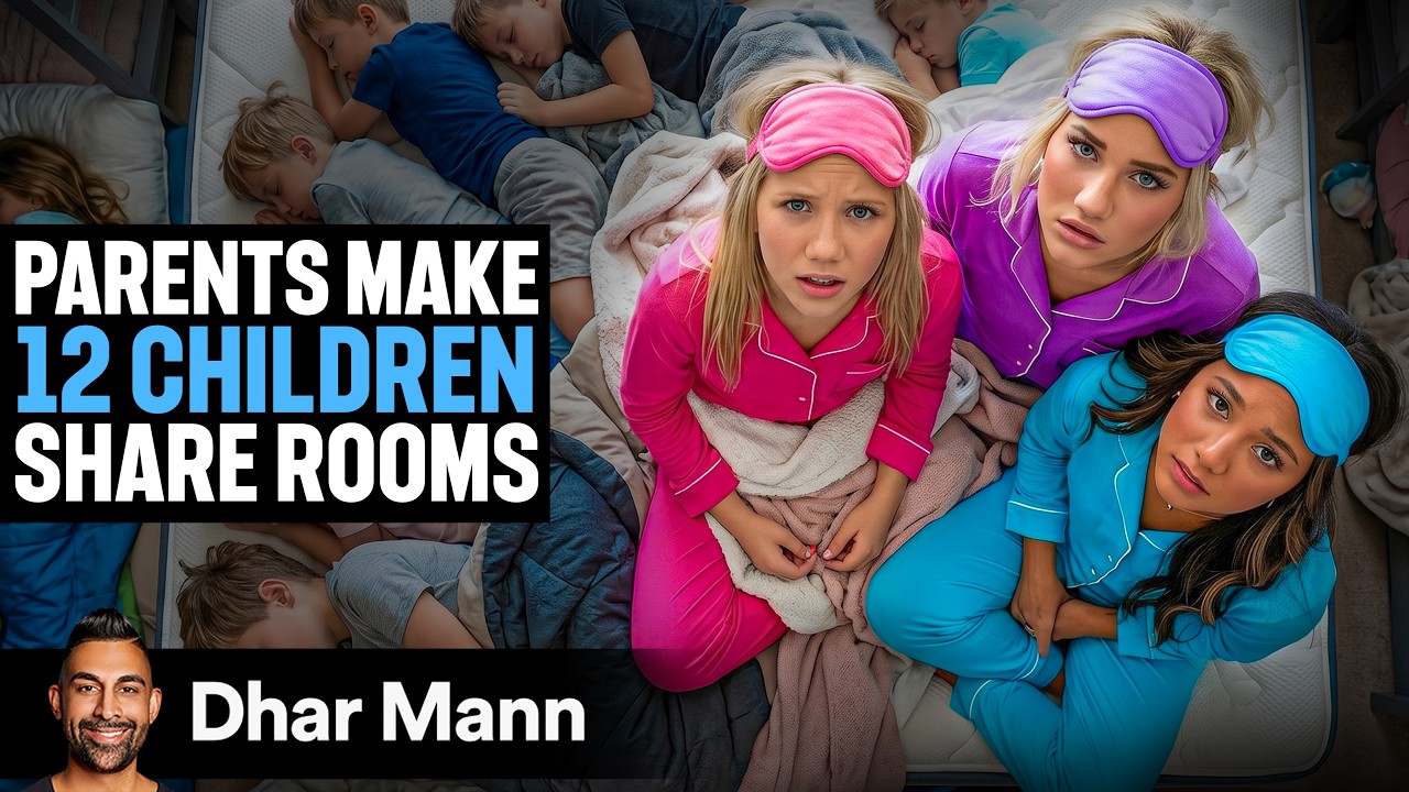 Parents Make 12 Children Share Rooms Ft. Not Enough Nelsons | Dhar Mann Studios
