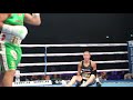 Dina thorslund huge knockdown in slow motion vs zulina munoz