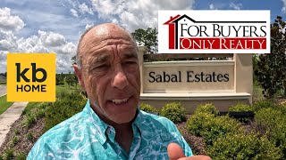 KB Homes, Sabal Estates in St Augustine, Large Homesites!