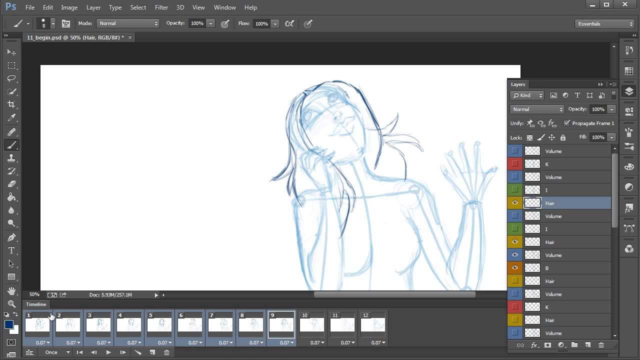 Photoshop Top Tip: Learn Traditional Animation Techniques - YouTube