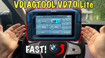 VDIAGTOOL VD70 Lite - Modern, FAST, Affordable, Bi-Directional