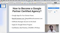 How to Become a Google AdWords Certified Agency (and Get a Partner Badge) 