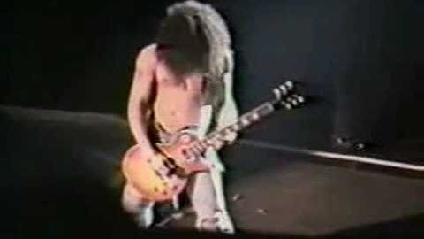 slash mistake sweet child o