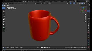 Tutorial basic 3D Blender pemula | Membuat Gelas