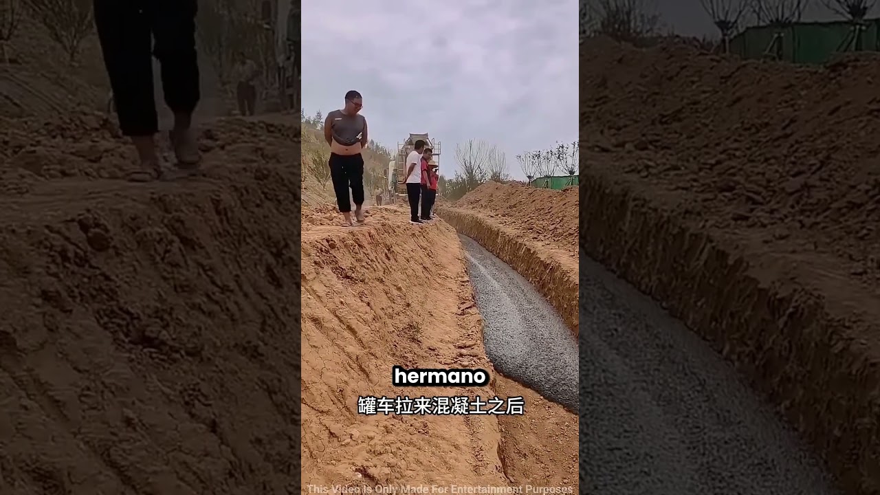 Papá Se Metió En Un Agujero Lleno De Agua Sucia 🥺