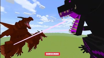 Minecraft Shin Godzilla Vs 3 Rodan #shorts #trending #status #whatsappstatus #gaming