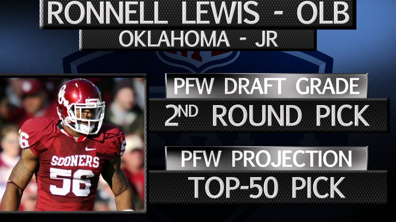 Oklahoma LB Ronnell Lewis Draft Profile YouTube