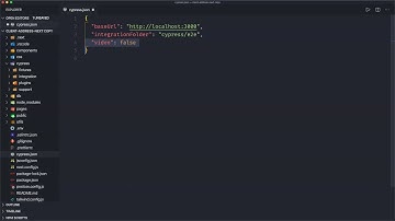 Test A Next JS App With Cypress #3: Configure Cypress.json File