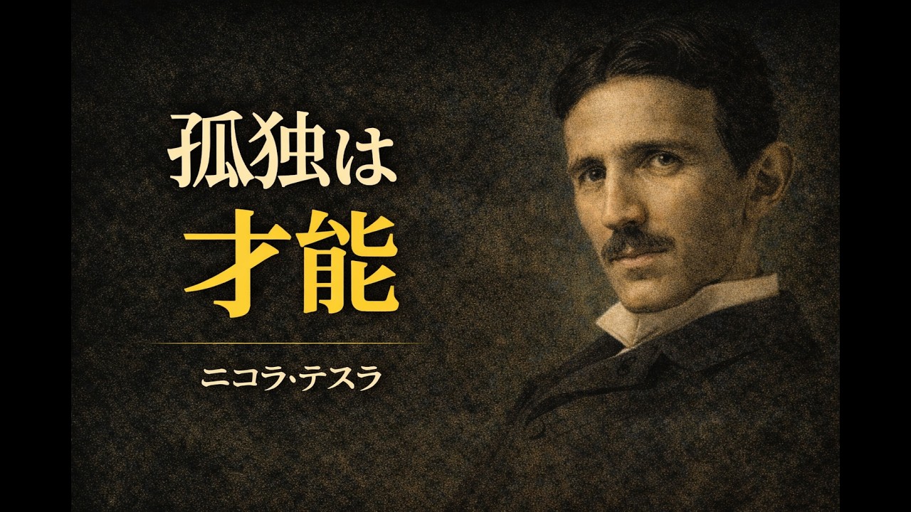 【99％が知らない・・】孤独は、宇宙への招待状。寝る前1分で「魂」を書き換えるテスラの法則｜3・6・9の暗号が解き明かす人生後半の真実