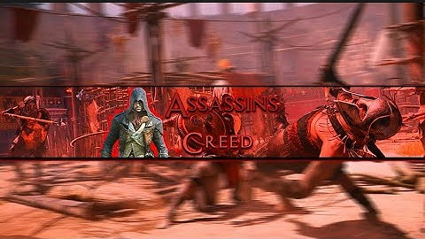 How to make gaming banner/header on Android|Assassins Creed