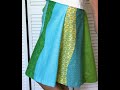 6 Gore Skirt with Curves