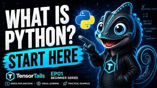 Learn Python From Zero: What Is Python | TensorTails EP01