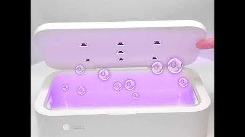 SIMPLIX UV Light Sanitizer Box Wireless Charger   UVC Sterilizer for Smartphone, Beauty