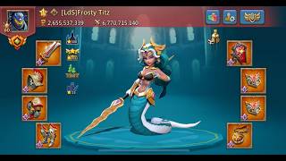 💫 lords mobile ripper VS LdS (90% t5 mix rally max account)