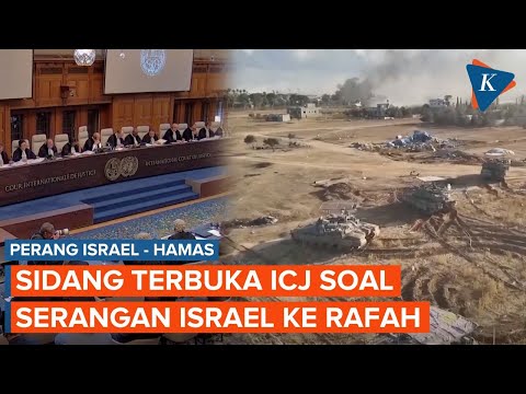 Israel Makin Agresif Serang Rafah, Mahkamah Internasional Akan Gelar SIdang Terbuka