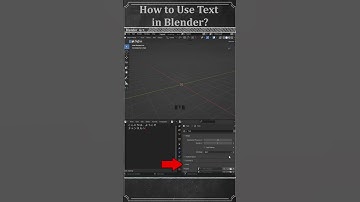 How to make Japanese Text in blender? #shorts