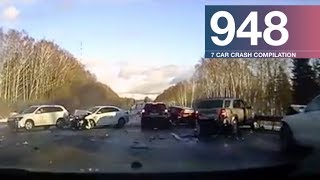 Car Crash Compilation 948 - January 2018