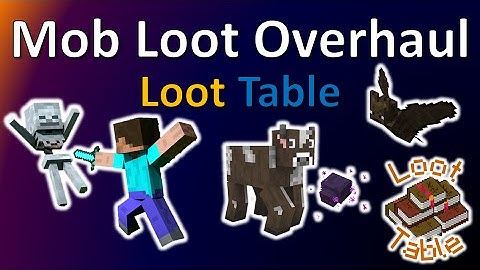 Mob Loot Overhaul | Loot Table Command Creation | TheBalliBoys