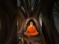Ancient Wisdom The Sages Guide to Padmasana Saffron Robes