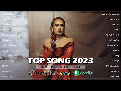 Best Pop Music Playlist 2023 - Miley Cyrus, Selena Gomez, The Weeknd, Adele, Maroon 5, Ed Sheeran