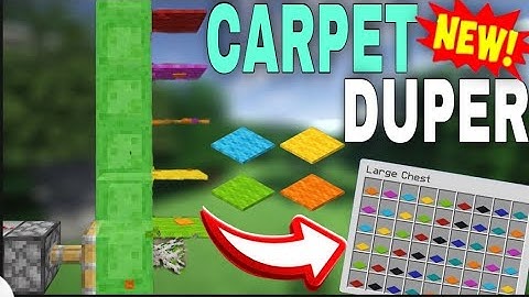 Minecraft 1.19 : UNLIMITED SIMPLE {CARPET DUPER Glitch Farm} || Java/Bedrock/Xbox/Window10