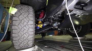 ZR2 Multimatic DSSV on 4 post rig Short Version