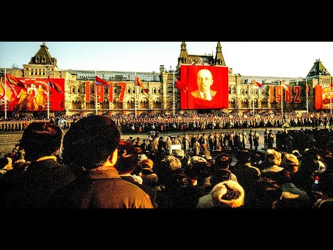 Видео: USSR Anthem, Revolution Day 1982 Гимн СССР