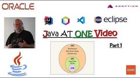 Java Crash Course Part One | Java Basics in One Video |شرح لغه جافا| Java Language | JDK & JRE & JVM