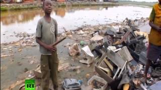 U.S. Dumping on Ghana - E-Waste Disaster (RT)